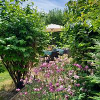Jardin terrasse gîte